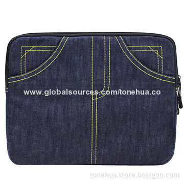 Fashion cowboy elements jean tablet bag, convenient and practical